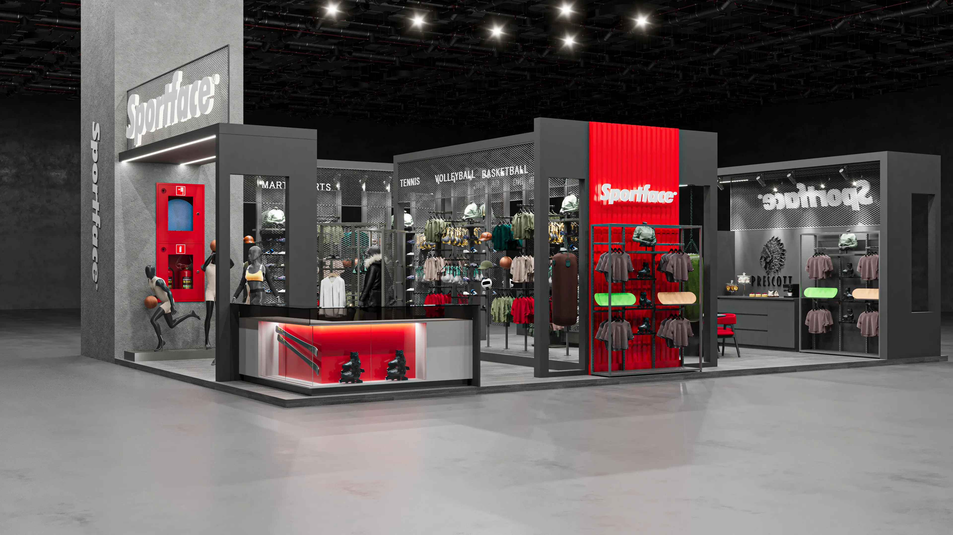 Sportface Fuar Standı / 23'