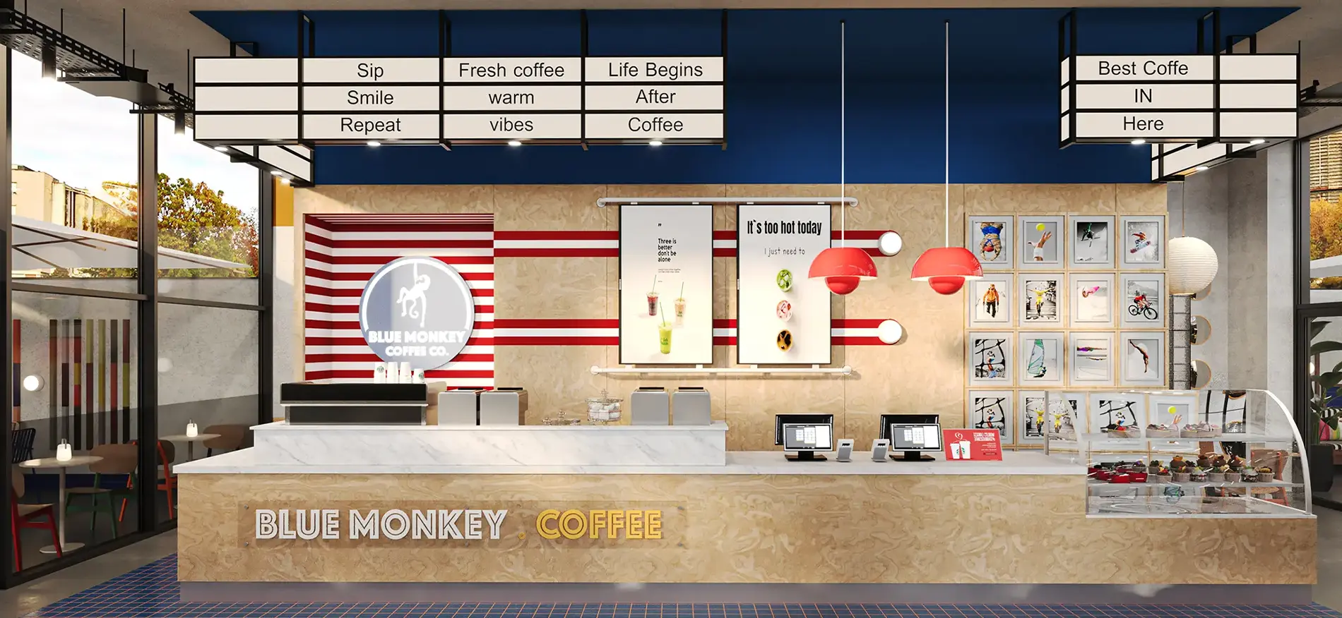 Bluemonkey Coffee Co. / 25'